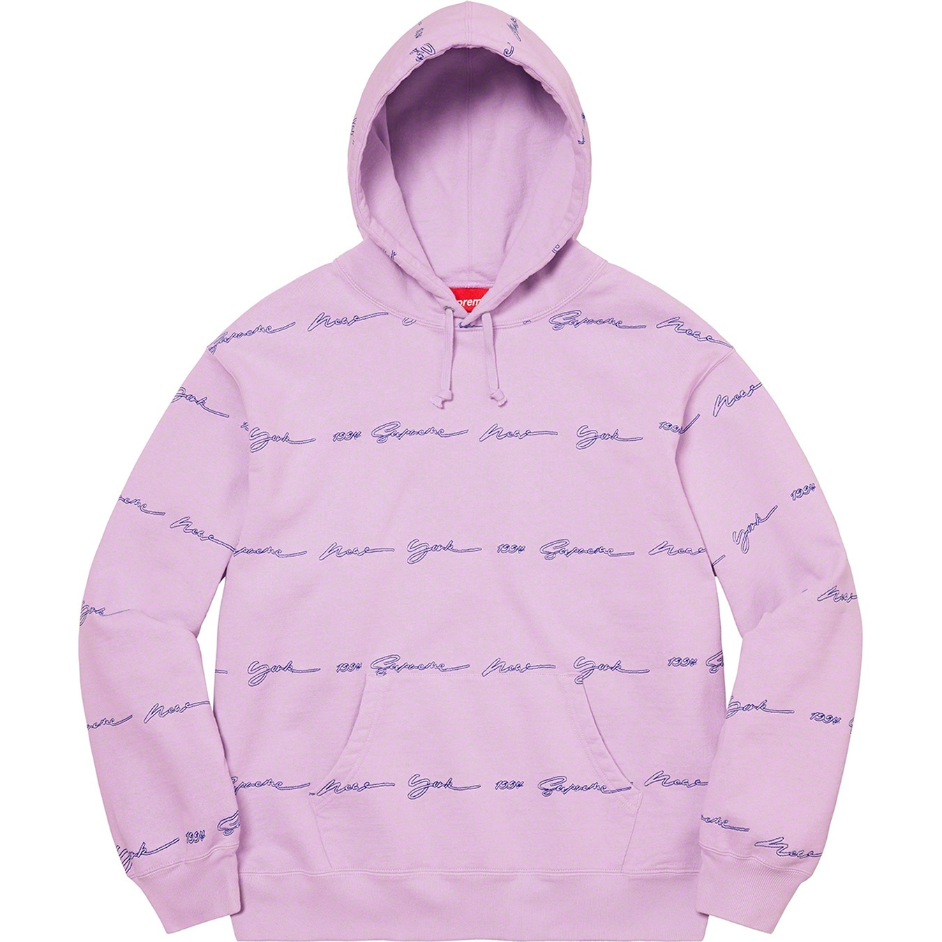 Script Stripe Hooded Sweatshirt view 5